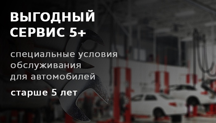  Выгодный сервис 5+