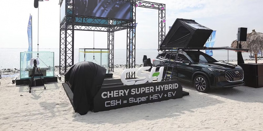 Тест аккумулятора CSH для гибридных моделей CHERY – сохранение работоспособности после более 53 часов нахождения в воде