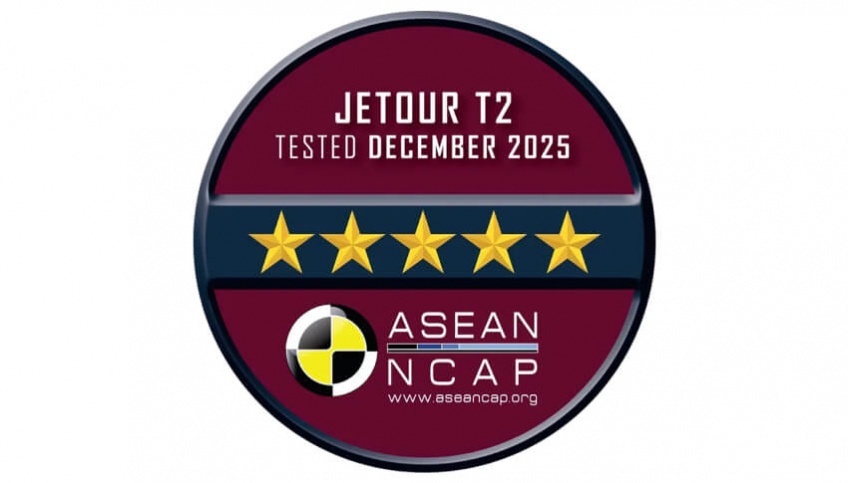 JETOUR T2 получил 5 звезд рейтинга безопасности ASEAN NCAP