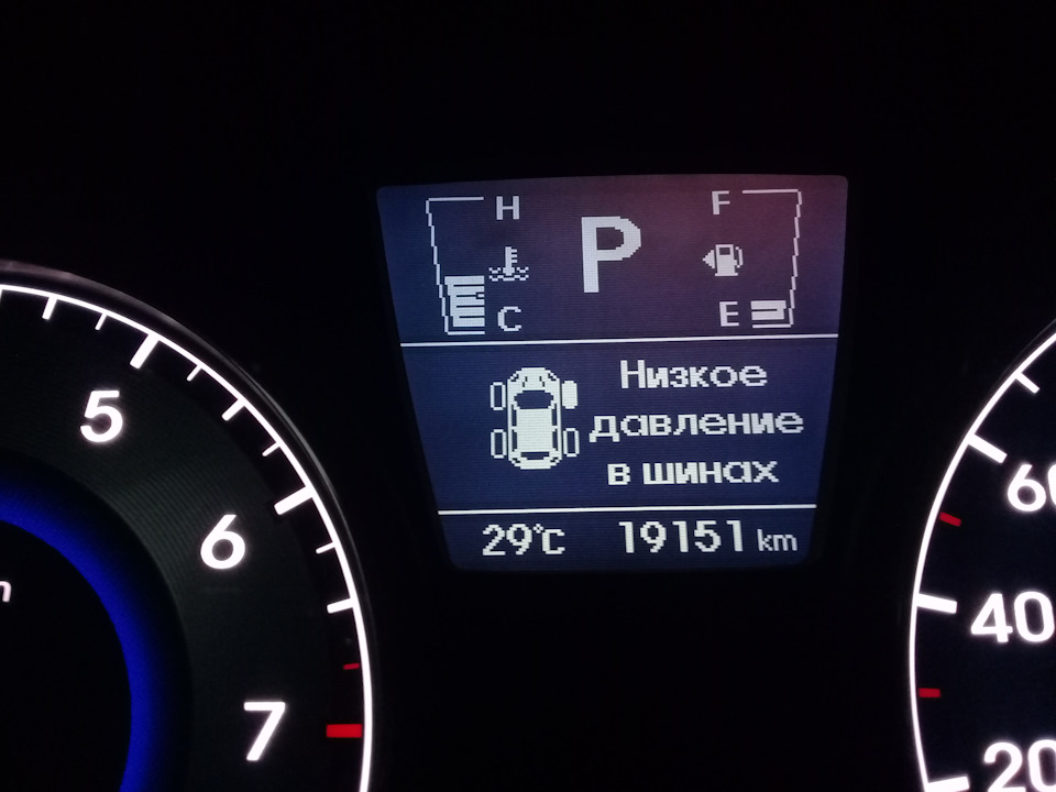 Уникальная система контроля давления в шинах