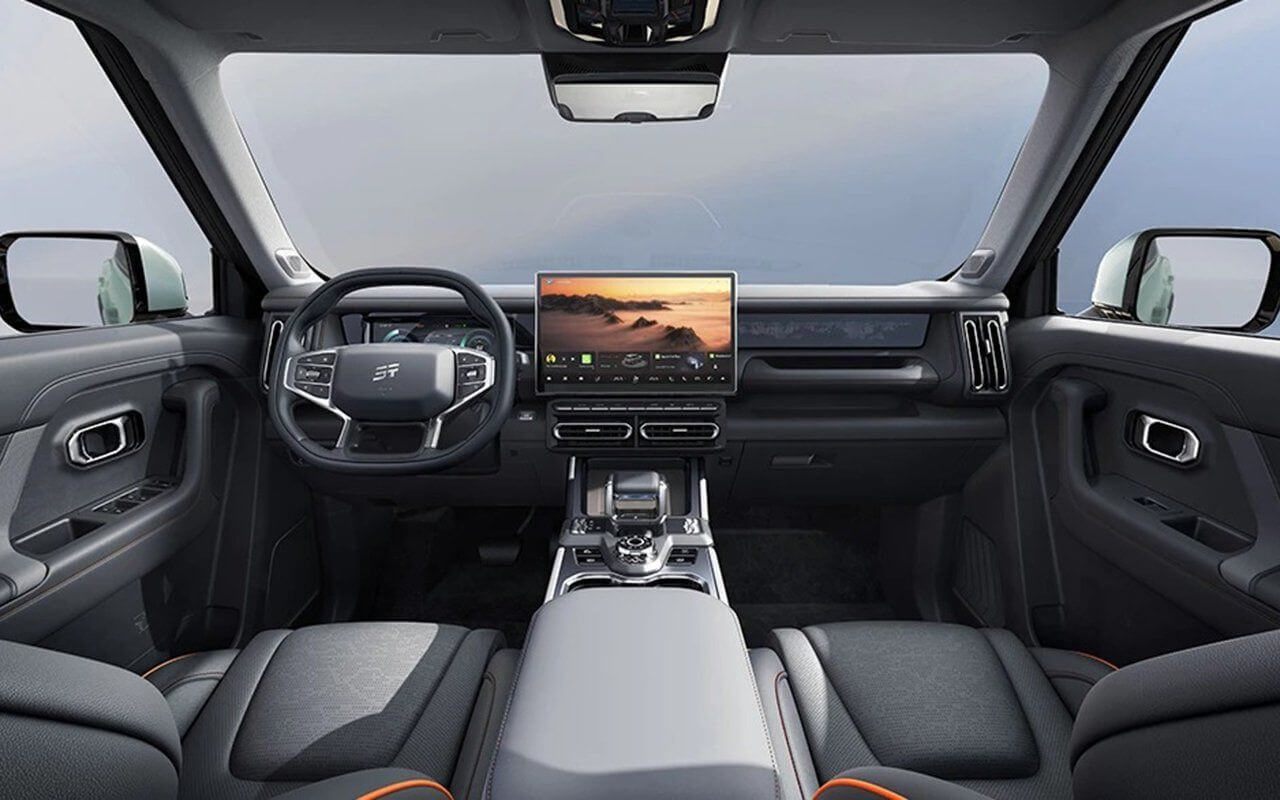 Интерьер Jetour T1