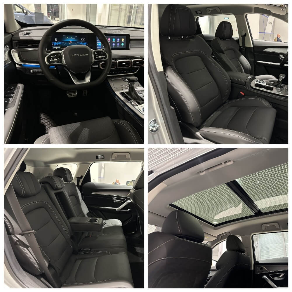 Интерьер Jetour X70 PLUS