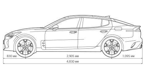 Чертеж киа оптима